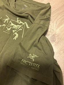Arc'teryx Leaf T-Shirt M Crocodile Rare/Used - Picture 1 of 4