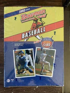 1993 Bowman Baseball Factory Sealed Box - Picture 1 of 2