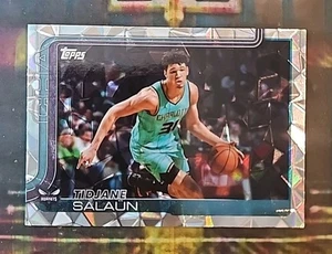 Tidjane Salaun 2025-26 Topps Flagship Diamante #71 Charlotte Hornets  - Imagen 1 de 2