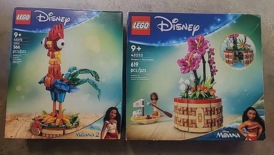 LEGO Disney Moana 2 Heihei  - 43272 & Mosna Flowerpot 43252 - Image 1 of 3