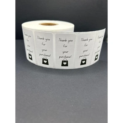 Set of 100 Handmade "Thank you for your order" Stickers - Image 1 of 4