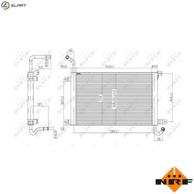 RADIATOR ENGINE COOLING 50144 FOR 306PS 3.0L 6cyl 508PS 5.0L 8cyl - Image 1 of 4
