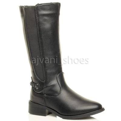 BOTAS AJVANI TACÓN BAJO ELÁSTICO CREMALLERA MONTAR CORREA CHELSEA TALLA 13 Foto 1 de 4
