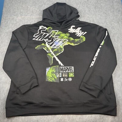 Ecko Unlimited x Marvel Hulk Smash Hoodie Black Men’s Size 2XL NWT - Image 1 of 4