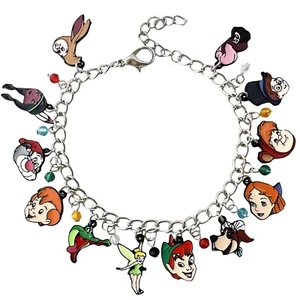 Disney Peter Pan Colored Enamel Bracelet - Picture 1 of 1