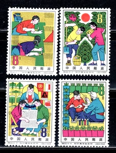 CHINA PRC SC#791-94, Estudiantes Agrícolas S66 Como Nuevo NH OG - Imagen 1 de 4