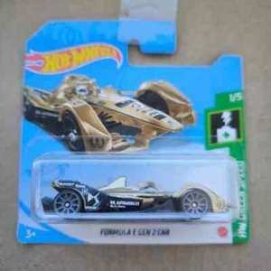 2021 Hot Wheels Hotwheels HW GREEN SPEED FORMULA E GEN 2 CAR GOLD BLACK 1/5 - Picture 1 of 1