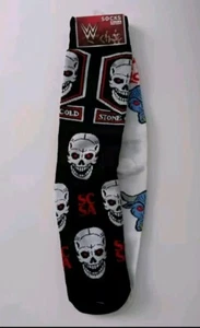 BRAND NEW x2WWE The Rock/ Stone Cold Socks(Kids Boy's) Sz. 5-8 Medium YOUTH 2021 - Picture 1 of 4