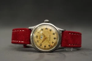 Vintage Garland Ball Indimatic Automatic 31mm Wrist Watch 1256 Power Reserve - Picture 1 of 7