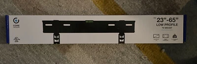 Soporte para TV Core Innovations 23" 65" bajo perfil aluminio negro B020 Foto 1 de 2