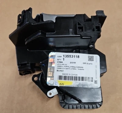 Buick Encore Envista Chevrolet Trailblazer Trax  RR door latch assembly 13553118 — 第 1/4 张图片