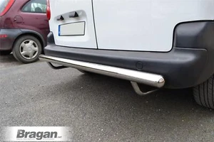 Rear Bumper Bar For Volkswagen Multivan T6 2015 - 2019 Van Stainless Protector - Picture 1 of 6
