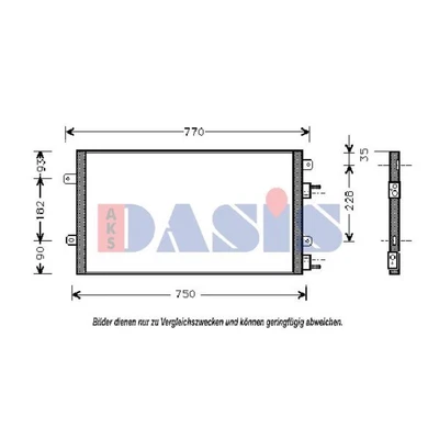Condensateur Climatisation Climatiseur pour Chrysler 300 M LR 3.5 V6 24V 2.7 New - Photo 1/2