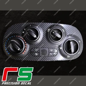 Fiat 500 595 595 abarth ADESIVI climatizzatore manuale decal cover tuning - Picture 1 of 1