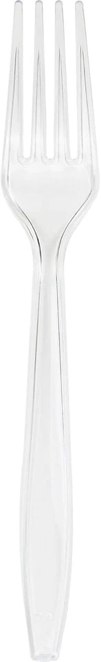 CEG Plastic Forks, Clear - 24 Count (010461) - Image 1 of 1