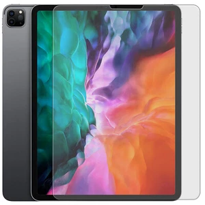 9H Hartglas Folie iPad Pro 12.9 (4.Gen-2020) Echtglas Schutzglas Full-Screen  - Bild 1 von 3