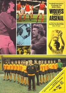 Arsenal v Wolverhampton Wanderers 1978-1979 FA Cup 31/03/1979 - Picture 1 of 2