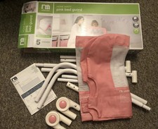 mothercare pink bed guard