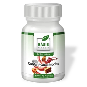 Kohlenhydratblocker 90 Kapseln Abnehmen Gewicht ohne Zusätze BasisNatur - Bild 1 von 7