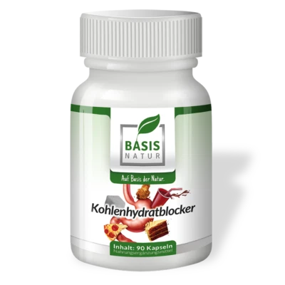 Kohlenhydratblocker 90 Kapseln Abnehmen Gewicht ohne Zusätze BasisNatur - Bild 1 von 4