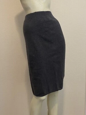 #3 Women's Gray Wool Blend Sweater Skirt by Vince, Sz: Small — 第 1/4 张图片