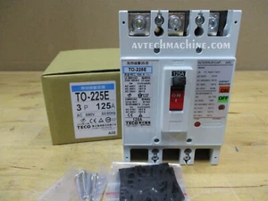 Interruptor térmico-magnético Teco TO-225E-3P125N TO225E3P125N - Imagen 1 de 2