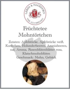 Fruit Tea Mohntörtchen 2kg - Picture 1 of 3