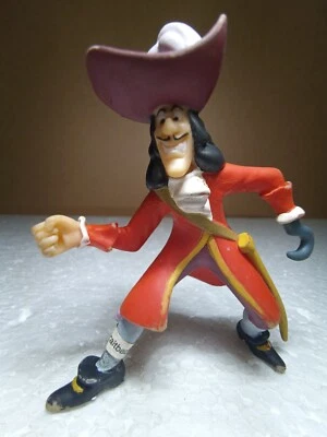 BULLYLAND DISNEY Captain Hook 3.5'' Figure Figurine  #12651 - Image 1 of 4