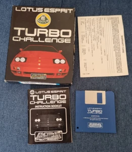 Atari ST Spiel Lotus Esprit Turbo Challenge OVP mit Handbuch ungetestet - Bild 1 von 4