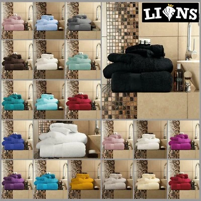 GAVENO CAVAILIA Miami Egyptian Cotton Towel Set 700GSM Hand Bath Sheet Jumbo Bathroom Towels