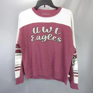 UW-LaCrosse Eagle Sweatshirt Women's Size S NWT Small Athletic Top Colosseum - Imagen 1 de 12