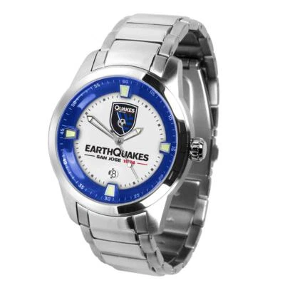 Mens San Jose Earthquakes Watch Stainless Steel Titan Watch - Image 1 of 4