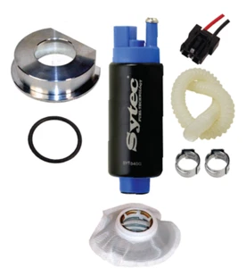 Kit de bomba de combustible Sytec 340 LPH genuino mejorado para Mitsubishi Lancer Evolution 10 X - Imagen 1 de 1
