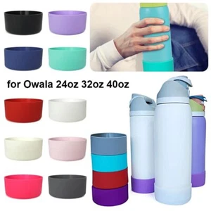 Schützend Silikon-Stiefel Anti-Rutsch Becher hülse Für Owala 24oz 32oz 40oz - Bild 1 von 22