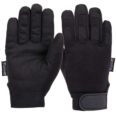 Rothco Black Cold Weather All-Purpose Duty Gloves - Poly Spandex Winter Gloves - Image 1 of 4