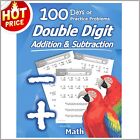 1st 2nd Grade Math Workbook Double Digit Addition and Subtraction Practice NEW