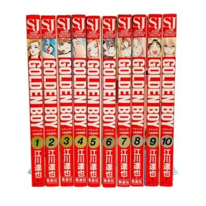 Juego Manga Completo Golden Boy Vol.1-10 Idioma Japonés Usado Envío Gratis Raro Japón - Imagen 1 de 3