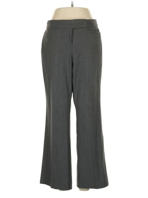 JM Collection Women Gray Dress Pants 6 Petites - Image 1 of 4