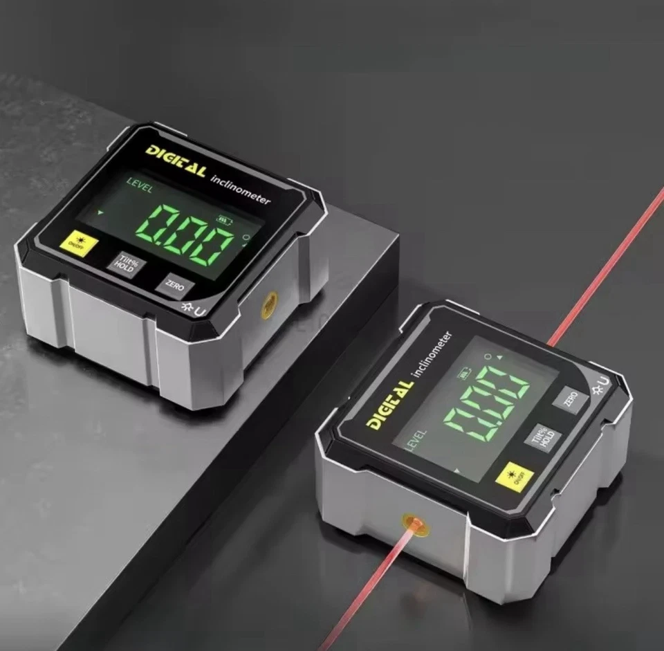 Inclinometro Goniometro Digitale Tascabile Con Display Professionale a 360 Gradi - Imagen 1 de 4