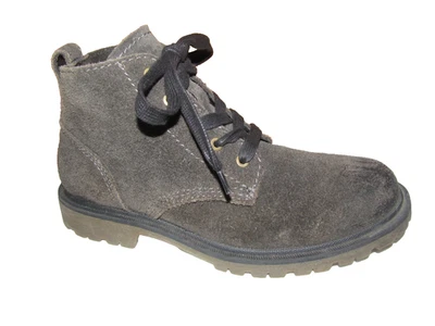 FRYE BOWERY HOMBRES BONITOS BOTINES CHUKKA DE GAMUZA ENVEJECIDA GRIS CARBÓN CON CORDONES 7 Foto 1 de 4