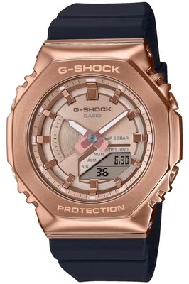 Reloj para mujer G-Shock GM-S2100PG-1A4JF caja metálica 20 ATM impermeable cuarzo Foto 1 de 4