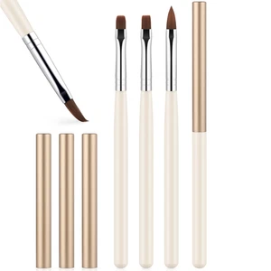 Set de 3 brochas para limpieza de uñas herramientas profesionales manicure - Picture 1 of 12