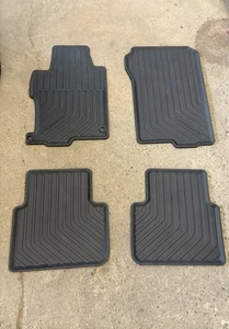 Genuine OEM Honda 08P13-T2A-110 All Season Rubber Floor Mats 13-17 Accord Sedan - Bild 1 von 2