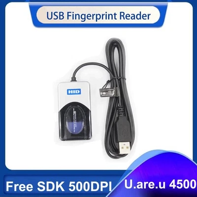 HID Digital Persona U.are.U 4500 USB Fingerprint Reader New - Image 1 of 4