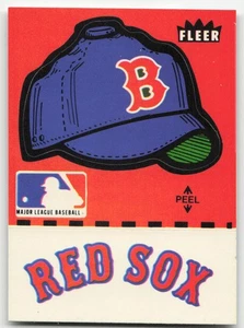 1982 Fleer Stickers Boston Red Sox Cap ODDBALL! - Picture 1 of 2
