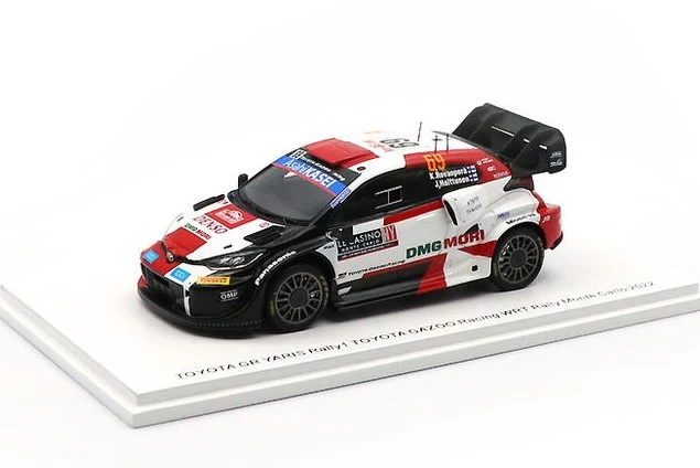 Toyota GR Yaris WRC #69 Rally Monte Carlo 2022 Spark 1/43 scale minicar New  - Image 1 of 1