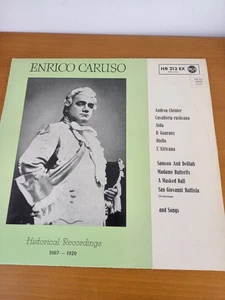 Enrico Caruso Historical Recordings 1907 - 1920 Schalplatte Vinyl Musik - Bild 1 von 2