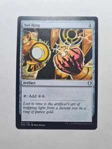 SOL RING YELLOW LANTERN SINESTRO MAGIC GATHERING ALTERED ART HAND PAINT - Picture 1 of 12