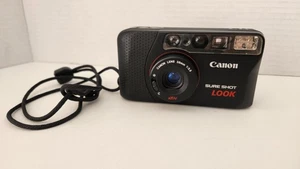 Canon Sure Shot LOOK 38 mm Compact Camera 1:3.5 Lens w/ Built In Flash Tested - Picture 1 of 13