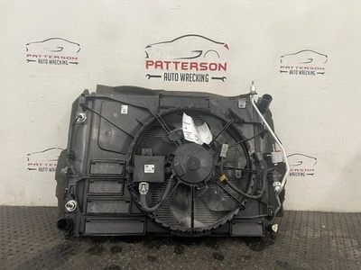 17-20 FIAT 124 SPIDER RADIATOR AC CONDENSER COOLING FAN ASSEMBLY PACK - Image 1 of 4